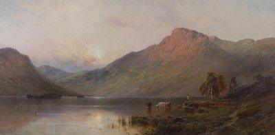 Rosy Morning by Alfred de Breanski