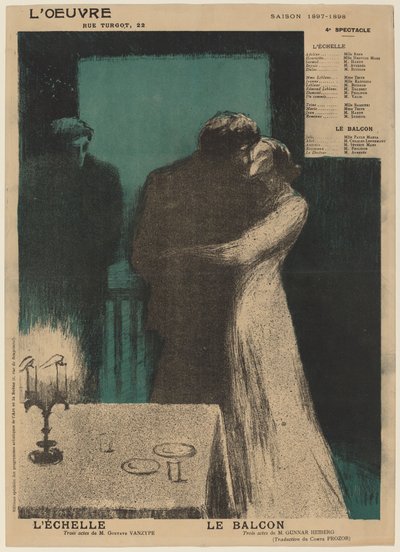 The Ladder; The Balcony by Alfredo Müller