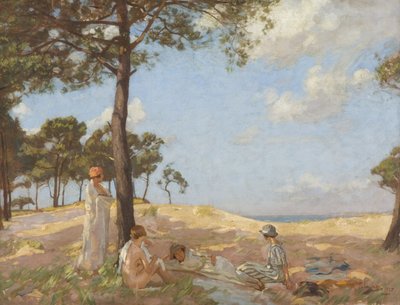 Bathers, Pas de Calais by Algernon Mayow Talmage