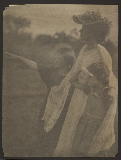 Woman and Two Children by Alice Boughton
