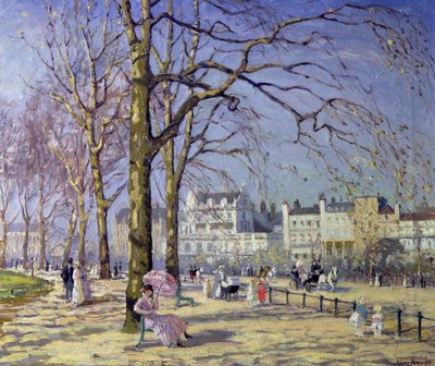 Spring in Hyde Park by Alice Maud Fanner