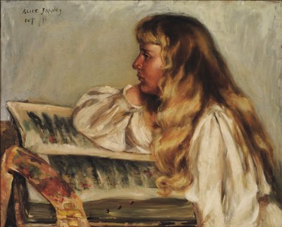 Natalie and Missal, 1890 by Alice Pike Barney