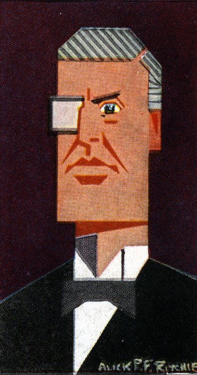 Austen Chamberlain, 1926 by Alick P. F. Ritchie