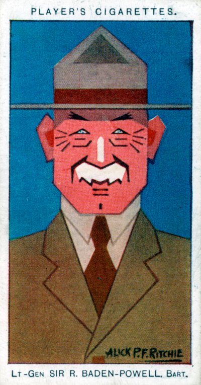 Robert Baden-Powell, 1st Baron Baden-Powell by Alick P. F. Ritchie