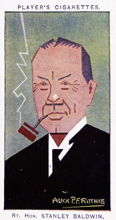 Stanley Baldwin by Alick Penrose Forbes Ritchie