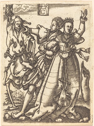 Dance of Death V by Allaert Claesz