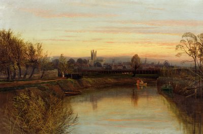 Gloucester from Severnside Farm, c.1910 by Allam