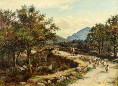 Old Bridge at Inverlochy, Glenorchy by Allan Ramsay