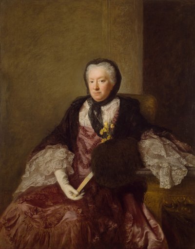 Portrait of Mrs Mary Martin by Allan Ramsay
