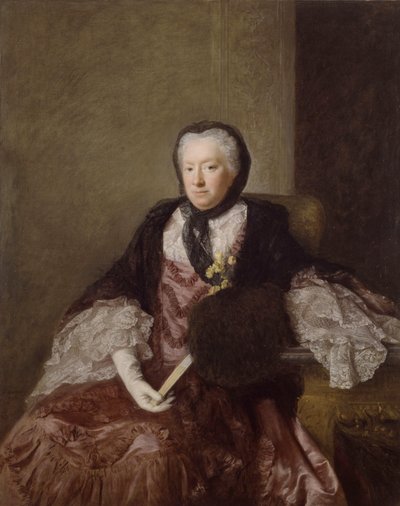Portrait of Mrs Mary Martin by Allan Ramsay