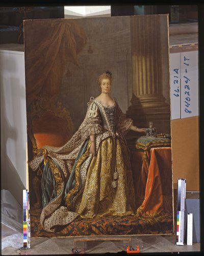 Queen Charlotte by Allan Ramsay