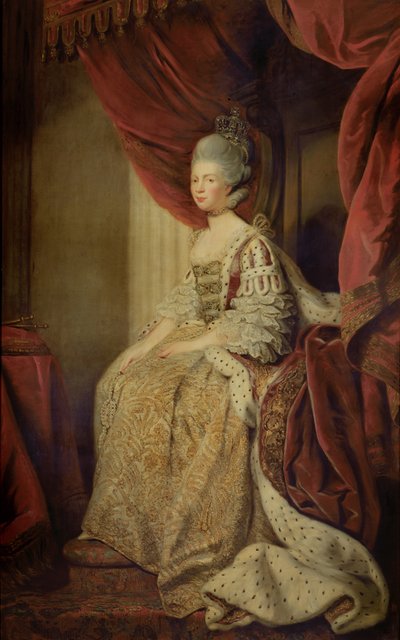 Queen Charlotte by Allan Ramsay