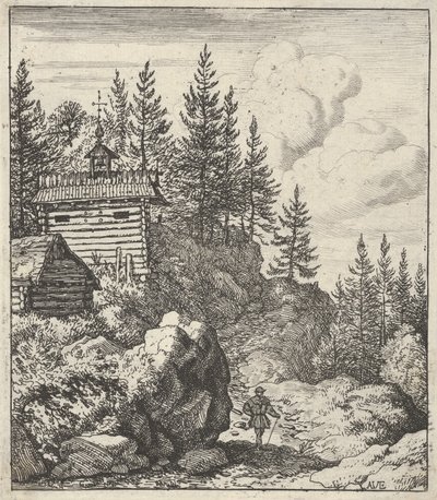 The Chapel by Allart van Everdingen