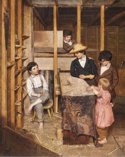 The Young Mechanic, 1848 by Allen Smith