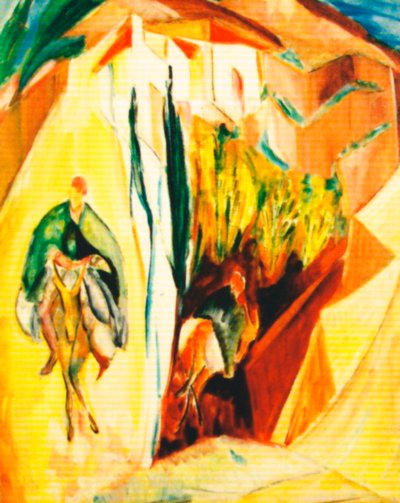 Rider in Spain by Alma Del Banco