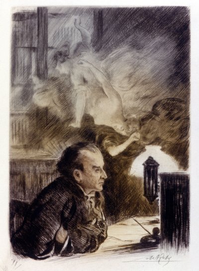 Charles Baudelaire by Almery Lobel Riche