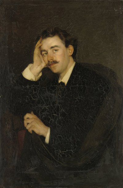 The Painter Hermann Hartwich by Alois Erdtelt