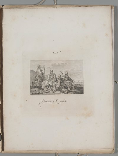 Art of the Lithograph: Albanian, Plate XVIII by Alois Senefelder