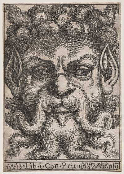 Grotesque Masks: Mask 13, Book I by Aloisio Giovannoli