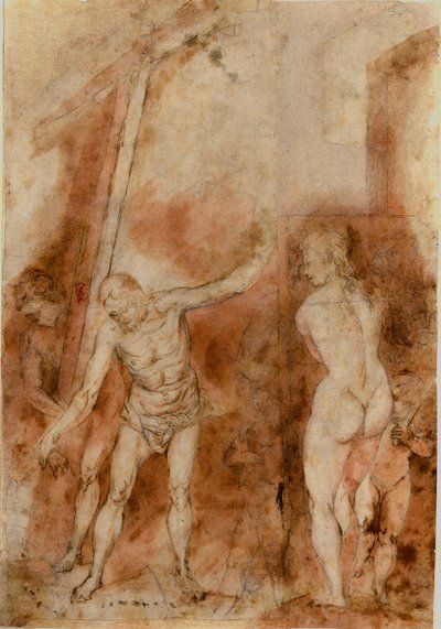 Christ in Limbo by Alonso Cano