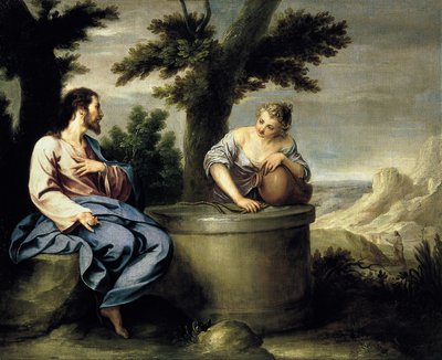 Christ and the Samaritan Woman by Alonso Cano