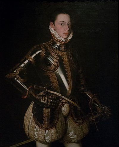Alessandro Farnese by Alonso Sánchez Coello