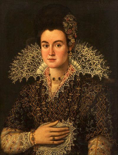 Portrait of a Lady by Alonso Sánchez Coello