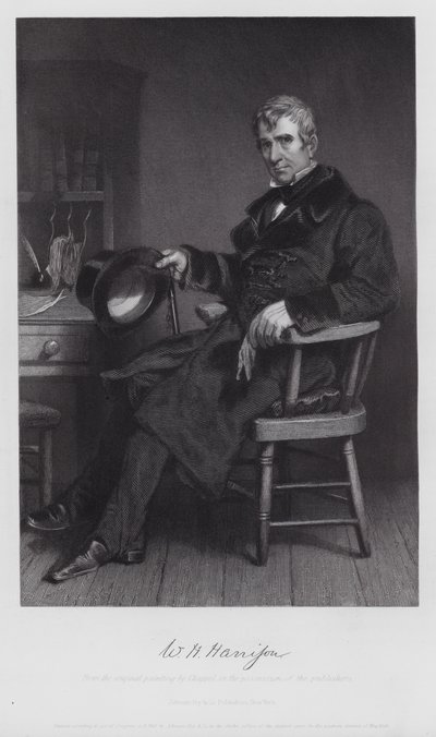 William Henry Harrison by Alonzo (after) Chappel