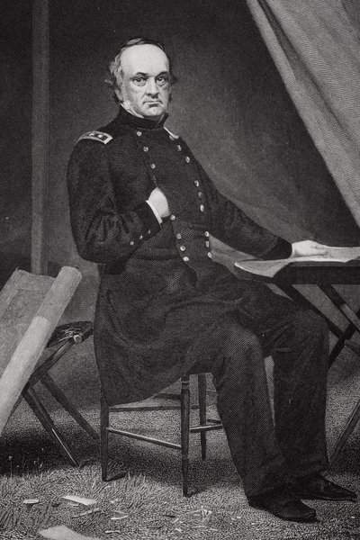 Portrait of Henry Wager Halleck by Alonzo Chappel