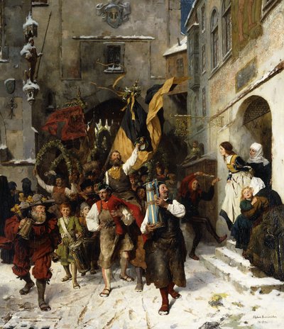 The First Coopers Dance by Alphonse Bodenmuller