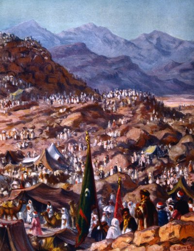Pilgrims by Alphonse Etienne Dinet