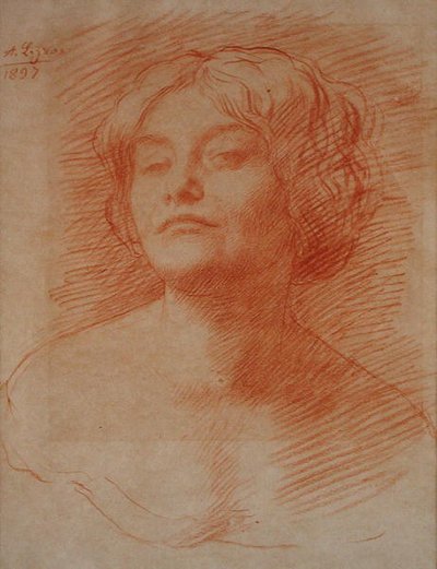 Alice Knewstub by Alphonse Legros