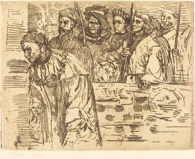 Archers by Alphonse Legros