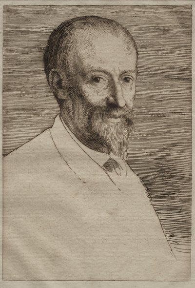 Auguste Poulet-Malassis by Alphonse Legros