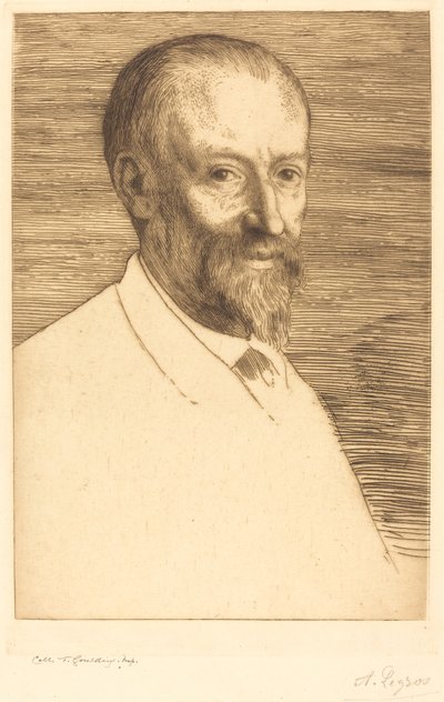 Auguste Poulet-Malassis, 2nd Plate by Alphonse Legros