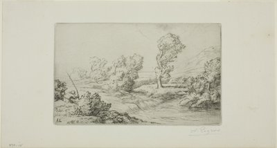 Banks of the Marne by Alphonse Legros