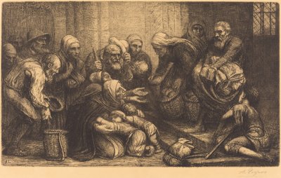 Beggars of Brussels by Alphonse Legros