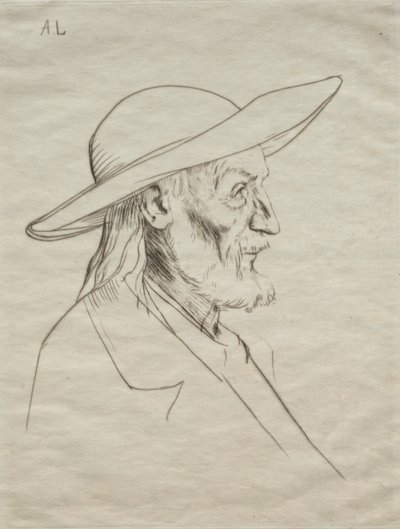 Breton Peasant by Alphonse Legros