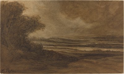 Countryside of Burgundy by Alphonse Legros