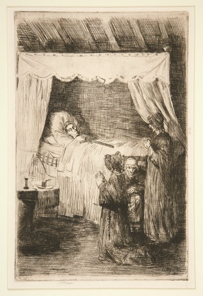 Death Watch by Alphonse Legros