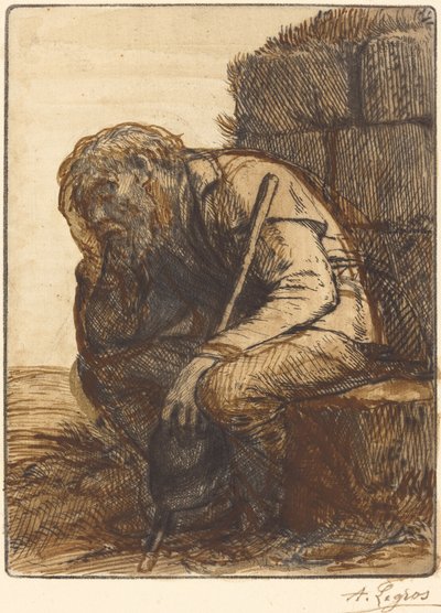 Desperate Man (The Desperate) by Alphonse Legros
