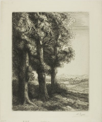Edge of a Wood by Alphonse Legros