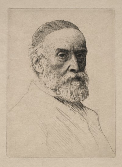 George Frederick Watts by Alphonse Legros