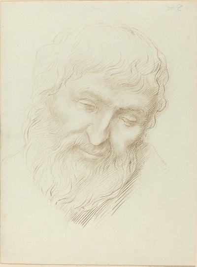Head of a Man by Alphonse Legros