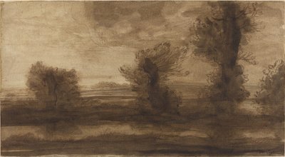 In the Marshes by Alphonse Legros