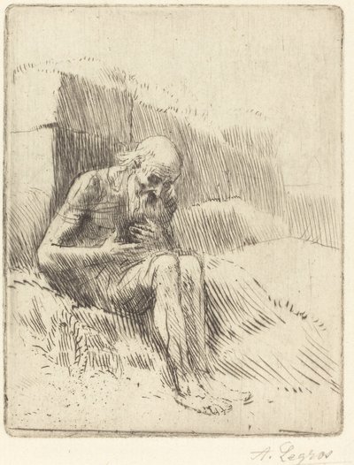 Job by Alphonse Legros