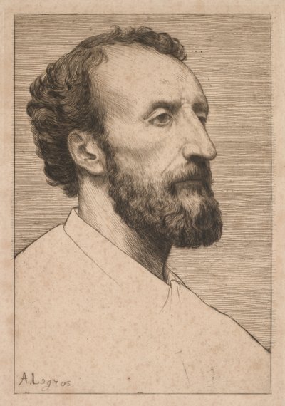 Jules Dalou by Alphonse Legros