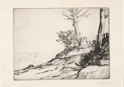 The Bushy Hill by Alphonse Legros