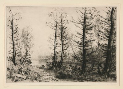 The Grand Canal by Alphonse Legros