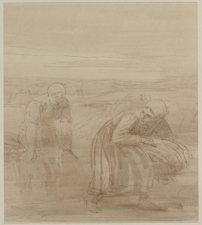 The Gleaners by Alphonse Legros